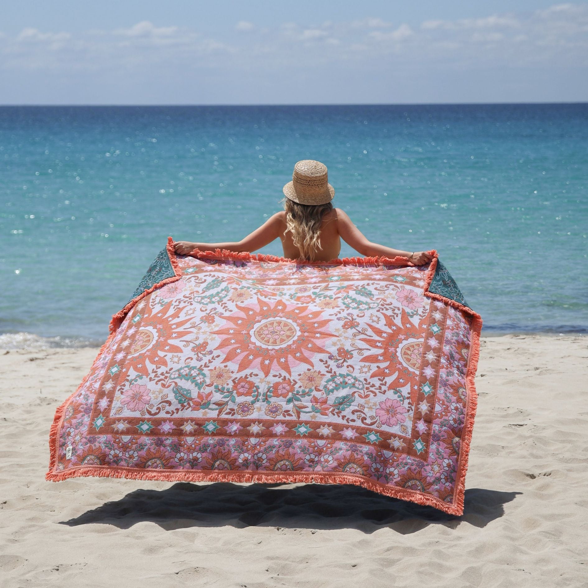 Sunchaser Woven Picnic Rug