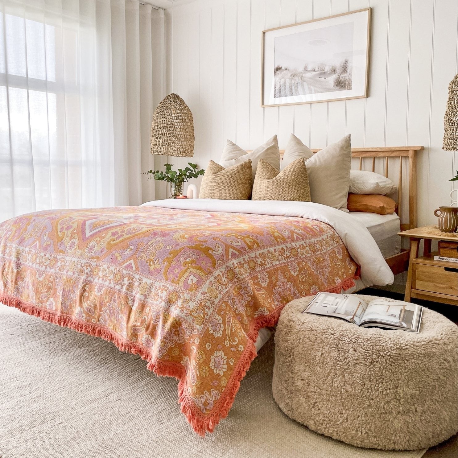 Sundown Woven Picnic Rug