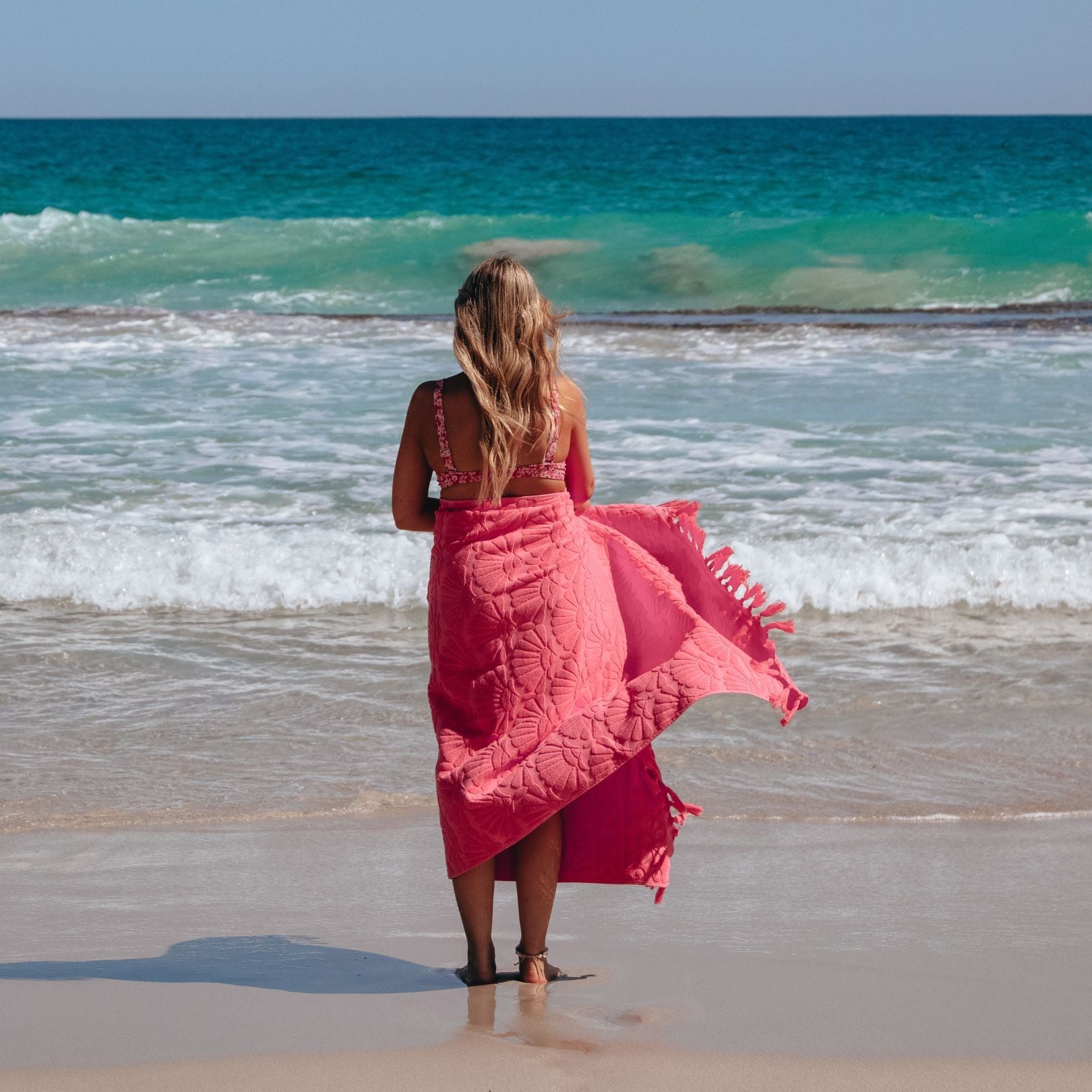 Zali Melon XL Beach Towel