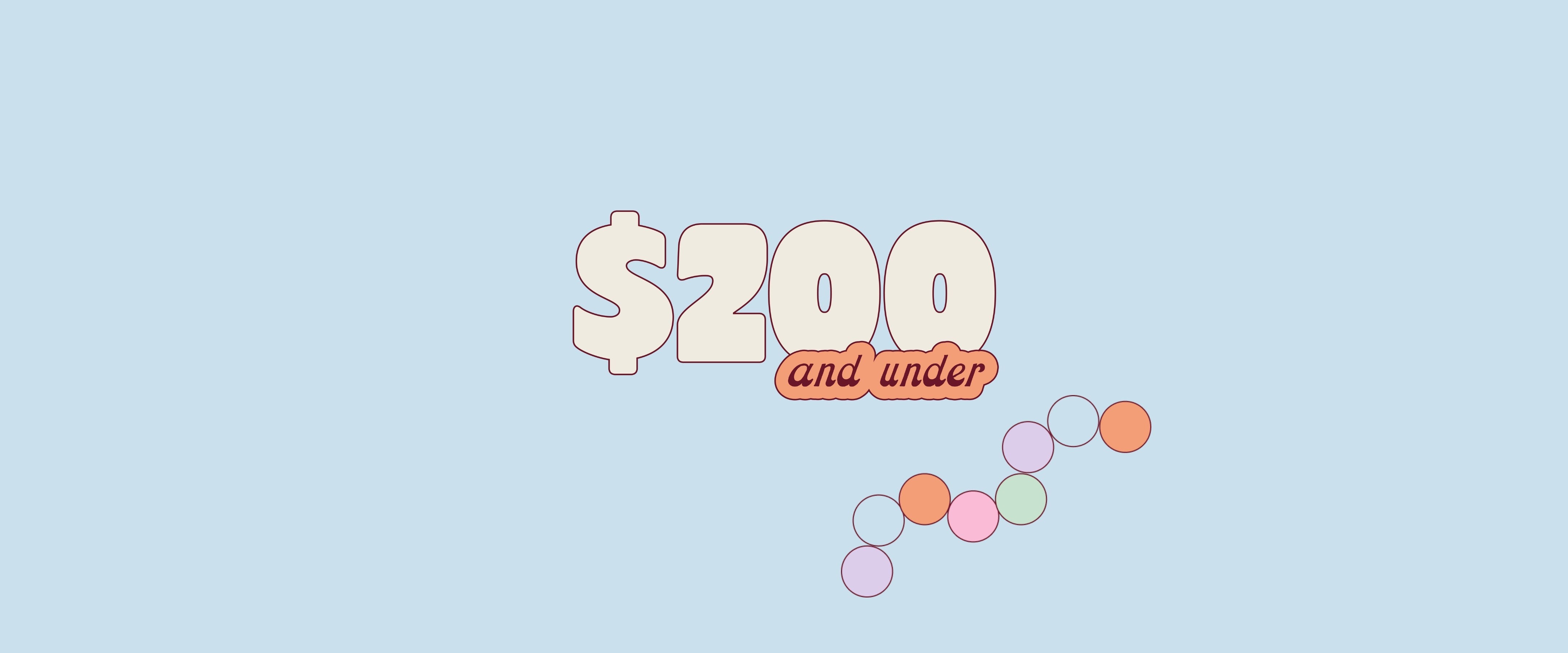 Gifts Under $200 For Her