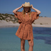 Solstice Chocolate Towelling Robe