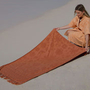 Solstice Chocolate Beach Towel