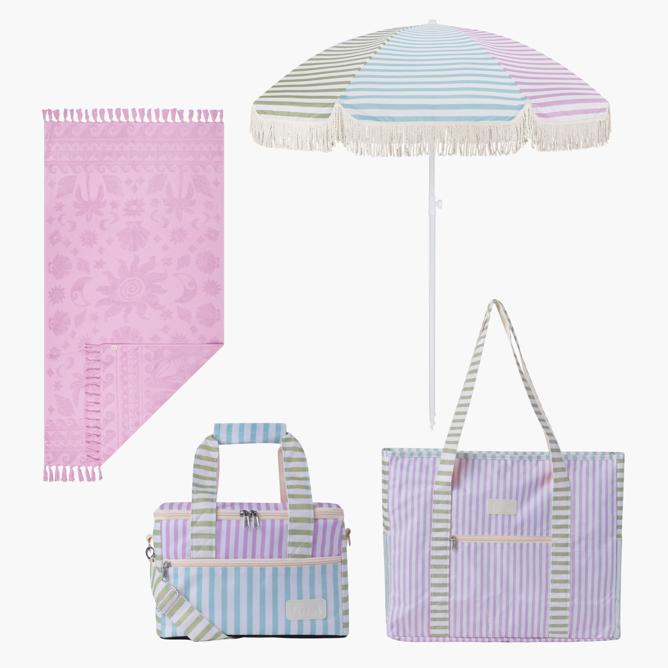 Cove Splice Beach Umbrella Bundle