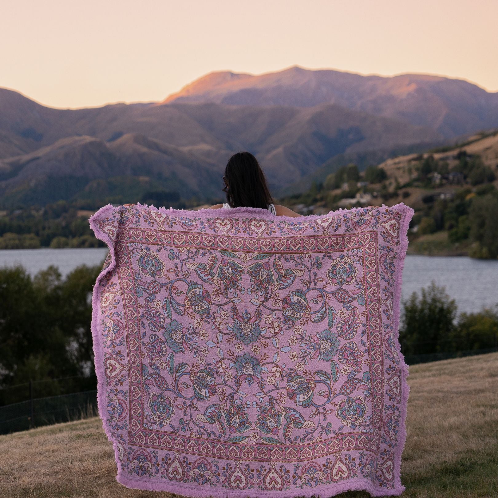 Dusk Woven Picnic Rug XL
