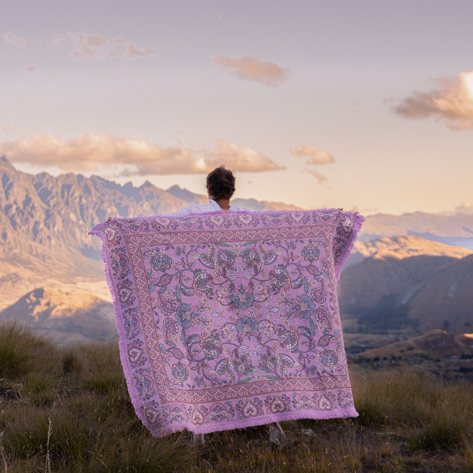 Dusk Woven Picnic Rug XL