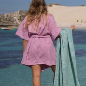 Solstice Lilac Towelling Robe