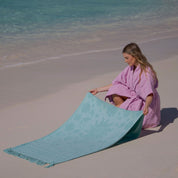 Solstice Lilac Towelling Robe