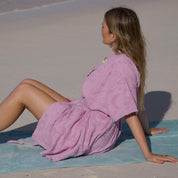 Solstice Lilac Towelling Robe