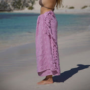 Solstice Lilac Beach Towel