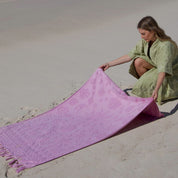 Solstice Lilac Beach Towel