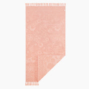 Lucia Peach Beach Towel