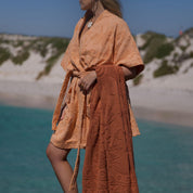 Solstice Mango Towelling Robe