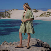 Solstice Matcha Towelling Robe