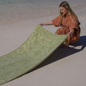 Solstice Matcha Beach Towel