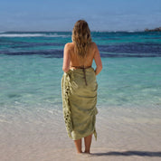 Solstice Matcha Beach Towel