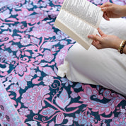 Midnight Woven Picnic Rug
