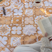 Ochre Woven Picnic Rug