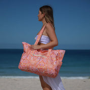Paisley Beach Bag