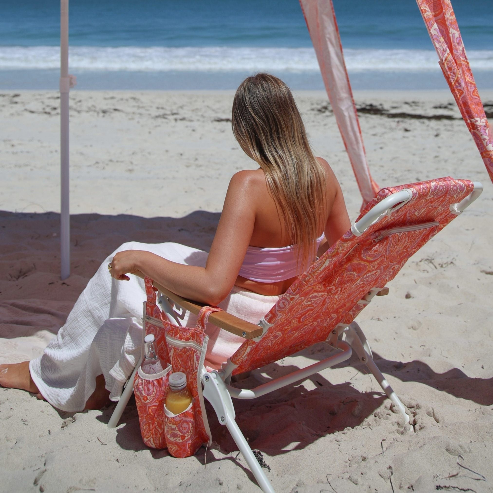 Paisley Reclining Beach Chair
