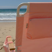 Peach Reclining Beach Chair