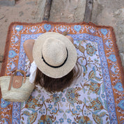 Raffia Woven Picnic Rug XL