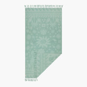 Solstice Aqua Beach Towel