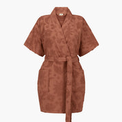 Solstice Chocolate Towelling Robe