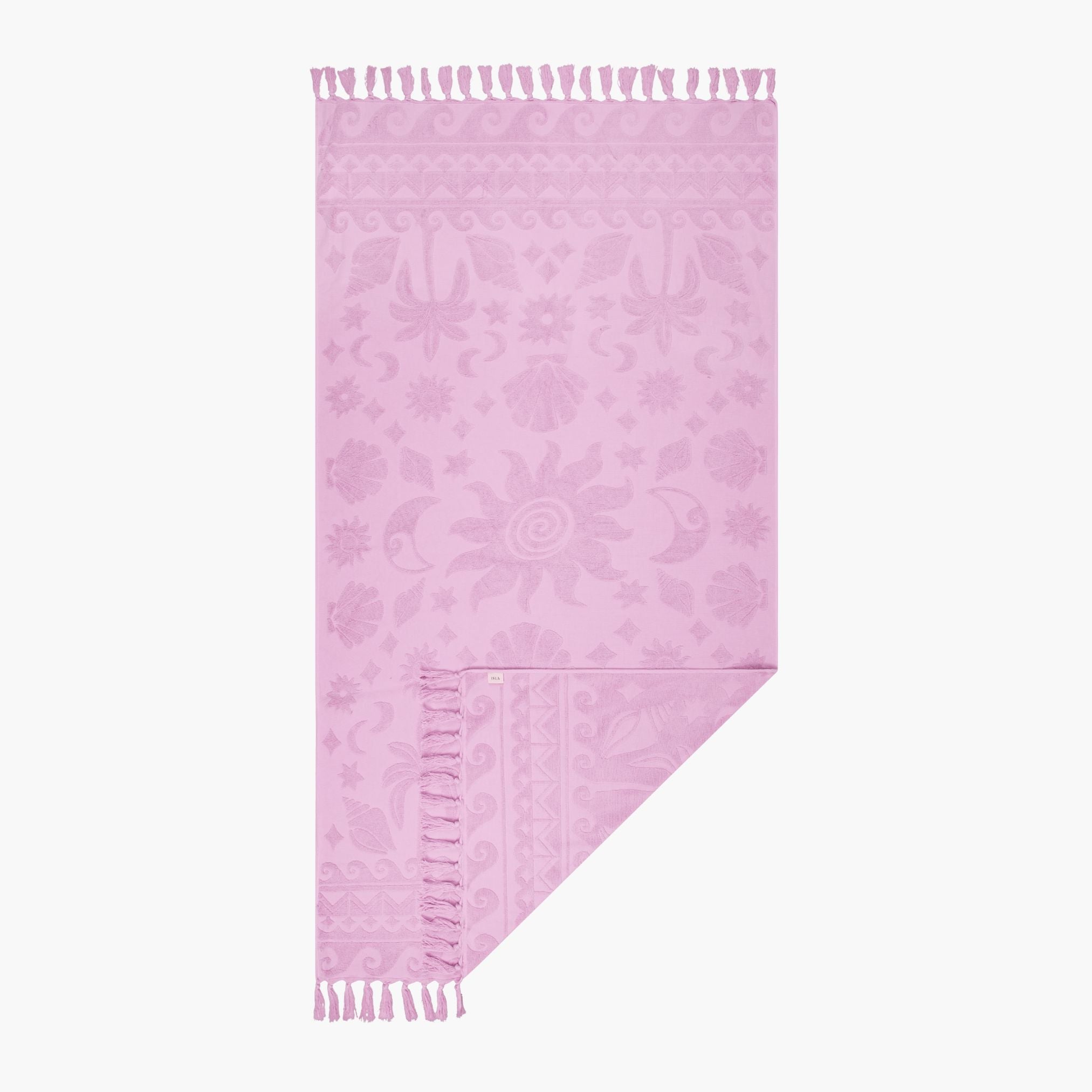 Solstice Lilac Beach Towel