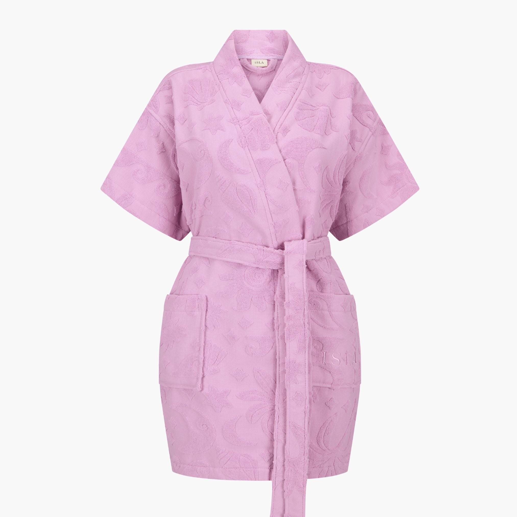 Solstice Lilac Towelling Robe