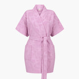 Solstice Lilac Towelling Robe