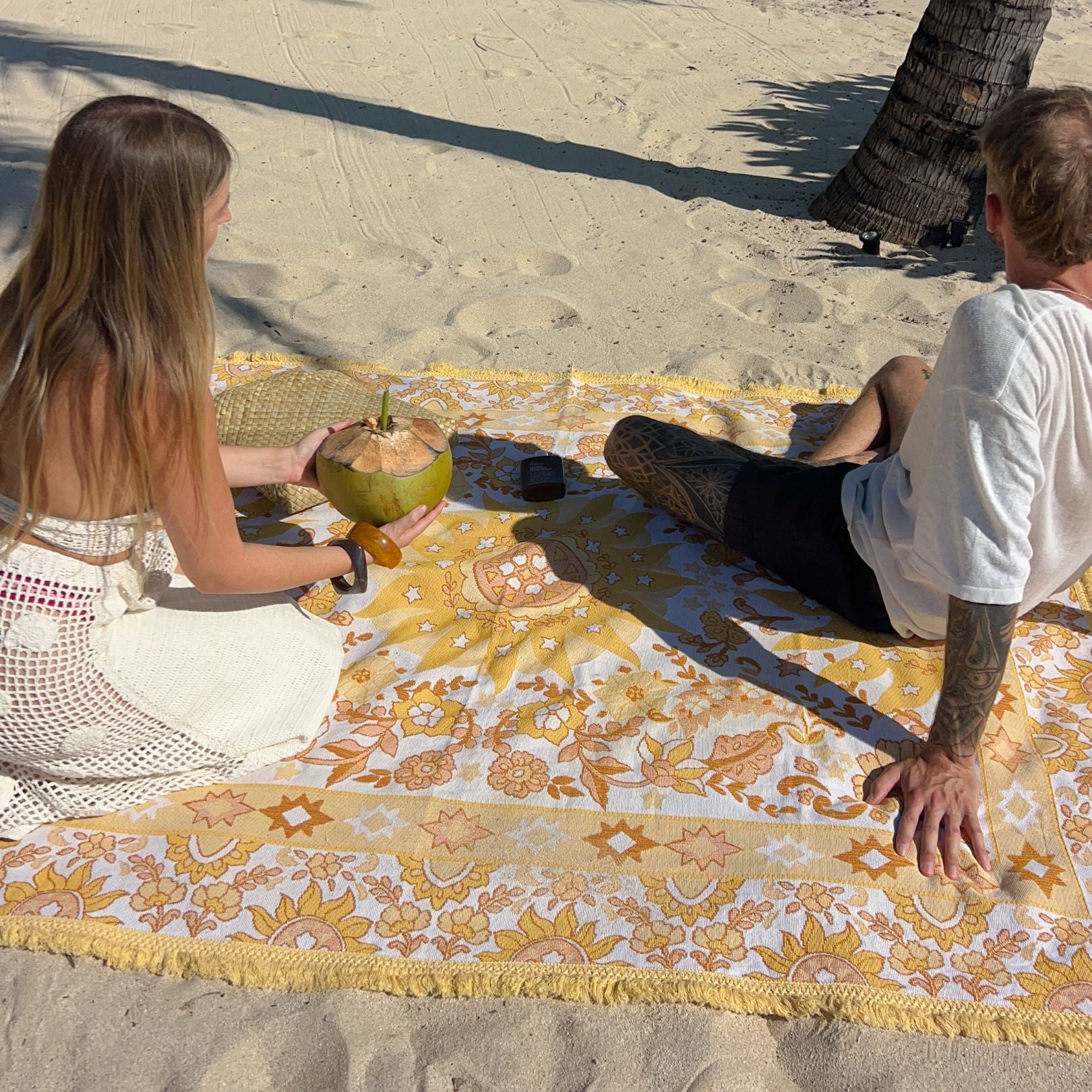 Vacanza Woven Picnic Rug XL