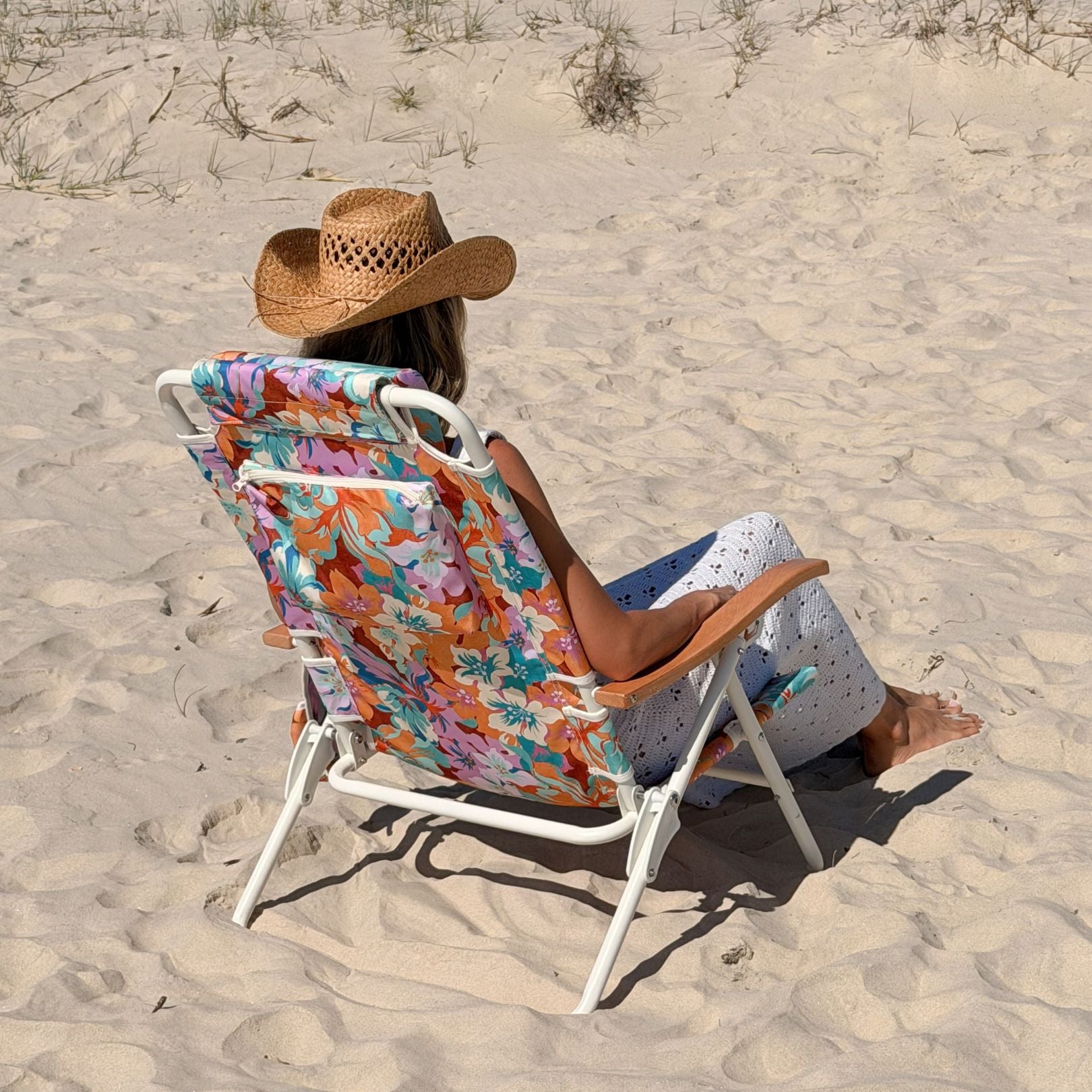 Zinnia Reclining Beach Chair