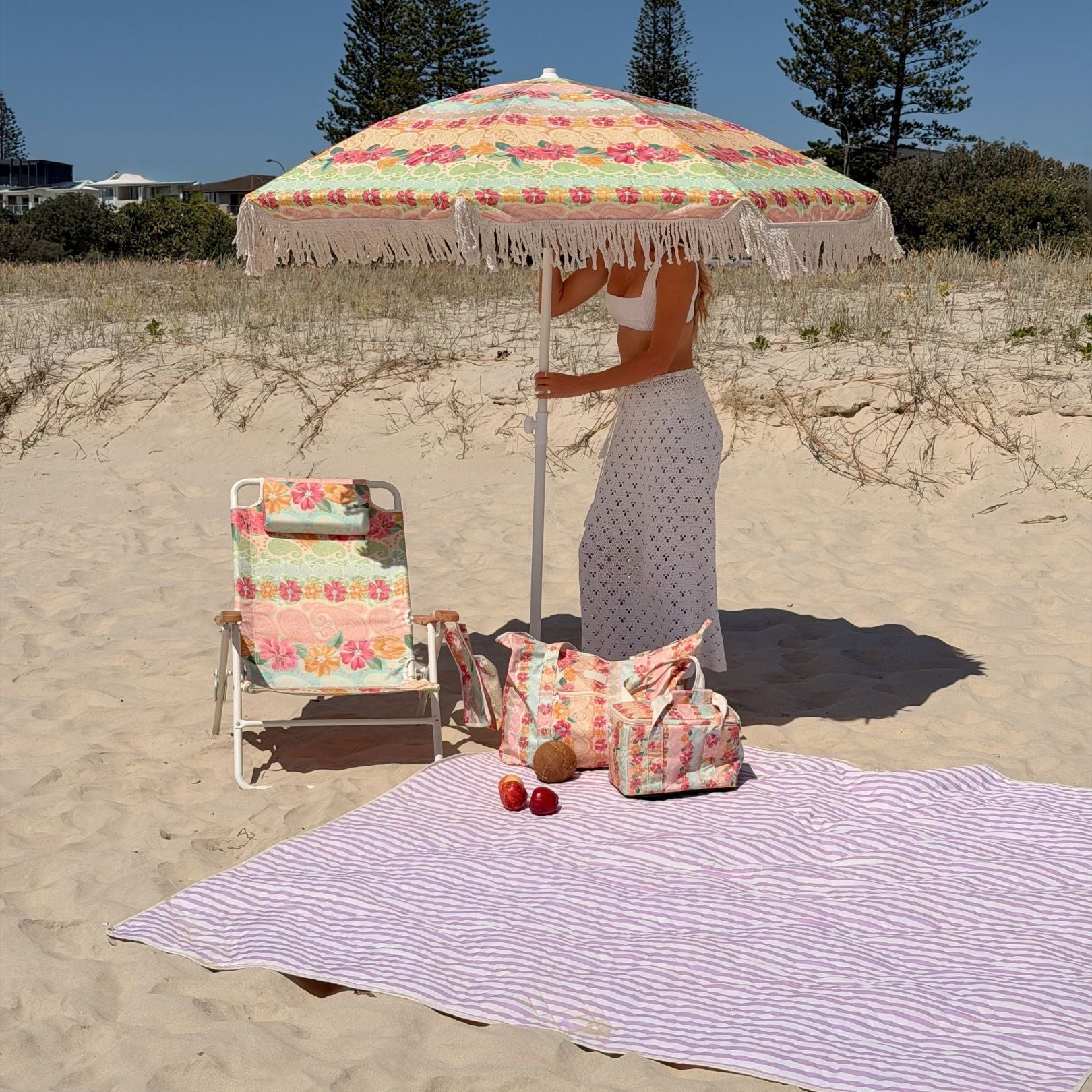 Zinnia Reversible Waterproof Picnic Rug XL